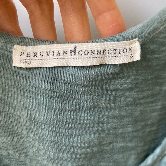 Peruvian Connection slub cotton tank size medium - Picture 3 of 4